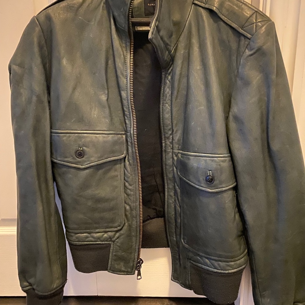 Leather jacket